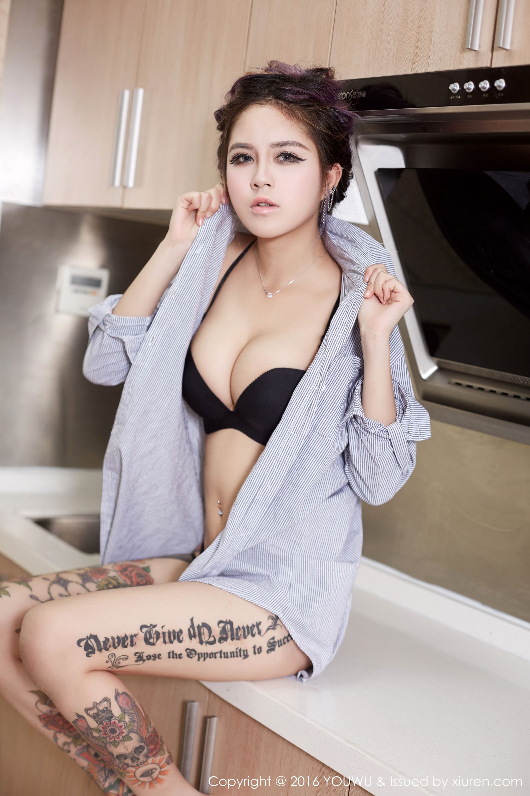 Mi Hyun-ji "Exquisite and Beautiful Female Model" YouWu Gallery Vol.008 5